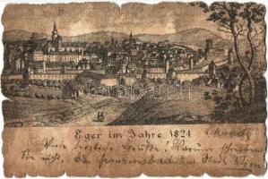 Eger im Jahre 1824 / Eger anno 1824, látkép (EK)