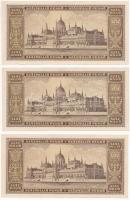 1946. 100.000.000P (5x) sorszámkövetők T:I-,II