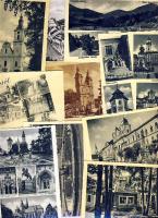 kb. 400 db 1940 körüli magyar városképes lap, általában T1 minőség