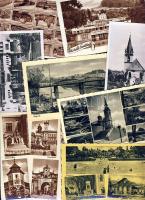 kb. 400 db 1940 körüli magyar városképes lap, általában T1 minőség