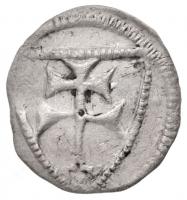 1290-1301. Denár Ag "III. András" (0,34g) T:1- felületi karc R! 
Hungary 1290-1301. Denar...