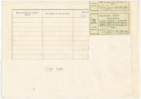 Moson, Mosonmagyaróvár 1927. "Moson-Magyaróvári Szikvizgyár Részvénytársaság" részvénye 10...