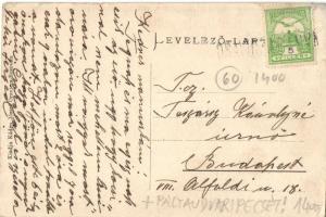 Bozovicsi út, Bozovicserstrasse; kiadja Káden József, "Pályaudvar"  pecsét hátoldalon (EK)