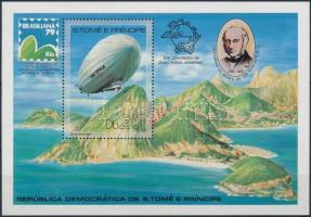 Nemzetközi bélyegkiállítás, BRASILIANA blokk, International Stamp Exhibition BRASILIANA block