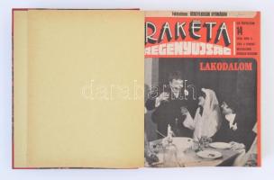 1980 Rakéta regényújság I-II. VII. évfolyam, 14-26., 40-52. számok. Átkötött félvászon kötés. Nem te...
