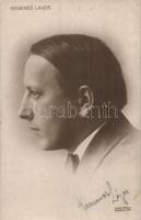 Kemenes Lajos színész saját kezű aláírásával / with his own signature