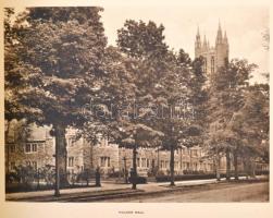 Princeton University Photo-Gravures. New York, é.n. (1890), The Albertype Company, 36 t. Kiadói fűzö...
