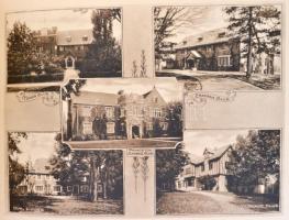 Princeton University Photo-Gravures. New York, é.n. (1890), The Albertype Company, 36 t. Kiadói fűzö...