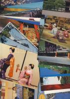 Japán 66db modern képeslap