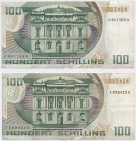 Ausztria 1984. 100Sch (2x) T:III
Austria 1984. 100 Schilling (2x) C:F