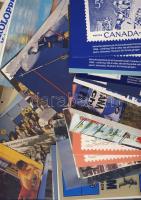 Skandináv sport motívum képeslapok 110db