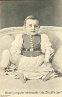 The jungest Hohenzoller