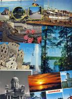 Finnország 45db modern képeslap