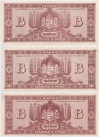 1946. 100.000BP (8x) T:II,II-,III