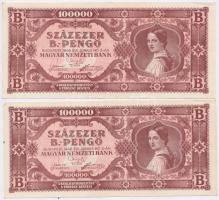 1946. 100.000BP (8x) T:II,II-,III