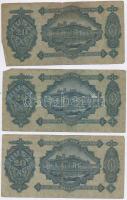 1930. 20P (3x) T:III,III-