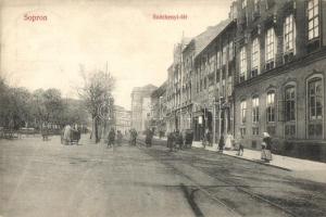 Sopron, Széchenyi tér, Fleischer József üzlete