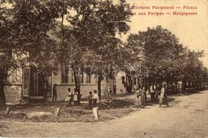 Paripás, Parabuty, Ratkovo; Fő utca, W. L. 1983. / main street (fl)