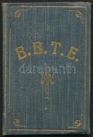 1917 A Budapesti Tornaegylet (BBTE) fényképes éves tagsági jegye