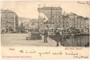 Fiume, Molo Piazza Adamich  (EK)