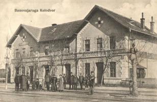 Banova Jaruga, Banovajaruga; vasútállomás / Kolodvor / railway station