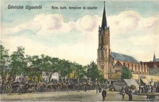 Budapest IV. Újpest, Római katolikus templom és piac tér, Női divatáruház