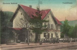 Rahó, Rakhiv; vasútállomás / railway station