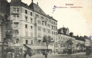 Budapest VII. Rottenbiller utca, villamos