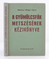 Dr. Mohácsy Mátyás, Dr. Maliga Pál, Dr. Gyúró Ferenc: A gyümölcsfák metszésének kézikönyve. Szerk.: Dr. Gyúró Ferenc. Budapest, 1968, Mezőgazdasági Kiadó. Kiadói egészvászon kötés, fekete-fehér fotókkal, ábrákkal illusztrálva.