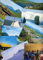 65db Faroer, Grönland, Aland főleg tájképes modern lap