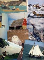 65db Faroer, Grönland, Aland főleg tájképes modern lap