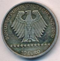Németország 2010. 10E Ag "Sí Világbajnokság - 2011" T:1- patina 
Germany 2010. 10 Euro Ag...