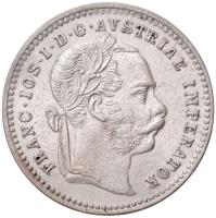 Ausztria 1872. 10kr Ag "Ferenc József" T:1-,2 Austria 1872. 10 Kreuzer Ag "Franz Joseph" C:AU,XF