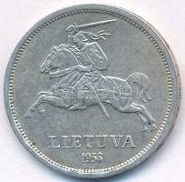 Litvánia 1936. 5L Ag T:2 Lithuania 1936. 5 Litai Ag C:XF