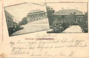 Vajdahunyad, Hunedoara; Vasgyári igazgatósági épület, Főbányatanácsosi lak, Honisch udv. fényképésu felvétele / iron factory directorate, miner's appartment (EB)