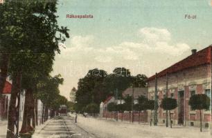 Budapest XV. Rákospalota, Fő út, villamos (EK)