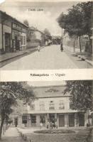 Budapest XV. Rákospalota, Deák utca, Vigadó, Halassy János üzlete és saját kiadása (EM)