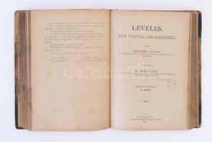 Melcher Alajos: Levelek egy fiatal lelkészhez I-II. Fordította Dr. Kiss János. Temesvárott, 1889, Cs...