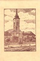 Budapest XV. Rákospalota, Óvárosi evangélikus templom s: Csuka