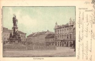 Arad, Szabadság tér, kiadja Lengyel L. / square  (EK)