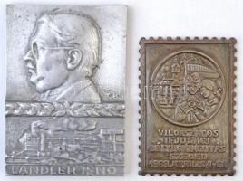 6db vegyes emlékérem és plakett az 1960-1970-es évekből: 1969. "VII. Országos Ifjúsági Bélyegki...