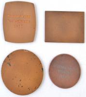 7db-os Budapest emlékérem és plakett tétel: ~1986. "Budapest", DN "Budapest XVIII. ke...