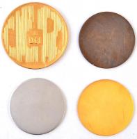 9db-os kiállítási érem tétel, közte aranyozott, ezüstözött darabok: 1980. "OMÉK III / 69. Orszá...