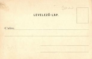 Siófok, Halászat a Balatonon IV. rész, a háló behúzása, kiadja Ellinger Ede fényképész (EK)