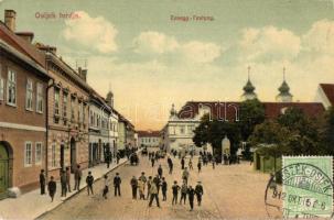 Eszék, Osijek, Esseg; Óváros / Tvrda / old town, TCV card