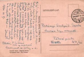 Erdélyi induló kottás képeslap; kiadja a Magyar Nemzeti Szövetség / Transylvanian march, sheet music...