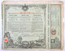 10db-os vegyes részvény tétel, benne Budapest 1913. "A Temes- és Somogy-vármegyei Egyesült Hely...