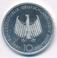 Németország 1997. 10M Ag "Diesel Motor Centenárium" T:2(PP) 
Germany 1997. 10 Mark Ag &qu...