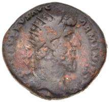 Római Birodalom / Róma / Lucius Verus 163-164. Dupondius (12,67g) T:2-,3 Roman Empire / Rome / Lucius Verus 163-164. Dupondius "L AVREL VERVS AVG ARMENIACVS / TR P IIII IMP II COS II - S-C" (12,67g) C:VF,F RIC III 1400.