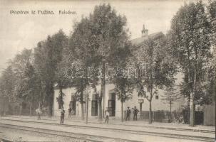 Fuzine, vasútállomás / Kolodvor / railway station